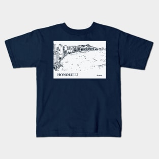 Honolulu - Hawaii Kids T-Shirt